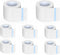 6 Rolls Paper Medical Tape 2" x 10yd, Hypoallergenic White Surgical Tape for Sensitive Skin, Gentle Adhesion