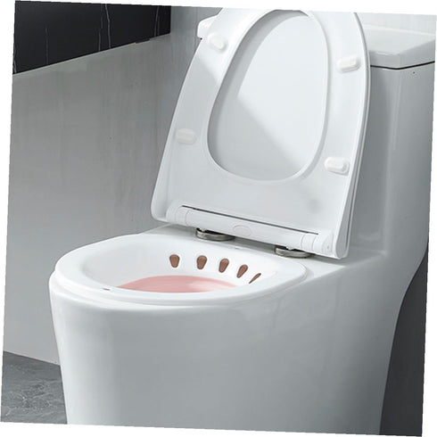 Sitz Bath Basin for Toilet Postpartum Care with Anti-Spill Design Comfortable Contoured Tubing Easy Installation