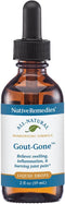 Native Remedies Gout-Gone, Natural Homeopathic Formula for Joint Discomfort, 59 mL
