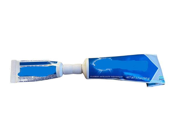 Travel Toothpaste Transfer Tool | Transfer From Big Tube to Travel Tube