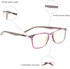 JOSCHOO Computer Reading Glasses Blue Light Blocking Readers for Men and Women (Purple Stripe, 3.0)