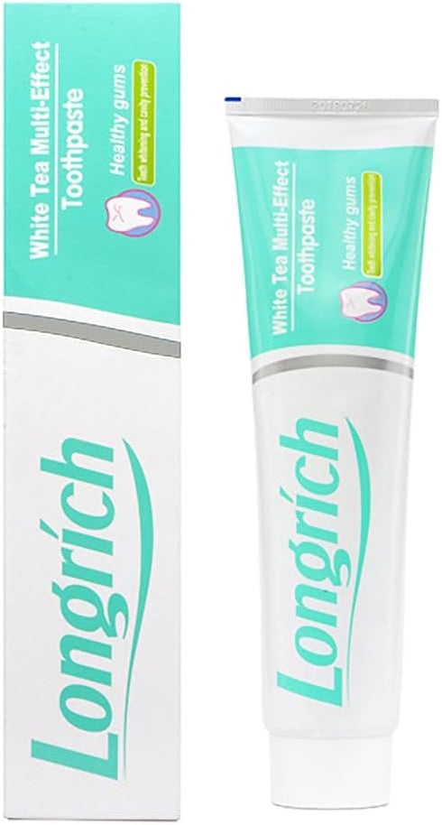 Longrich White Tea Toothpaste Multi-Effect, Fluoride Free