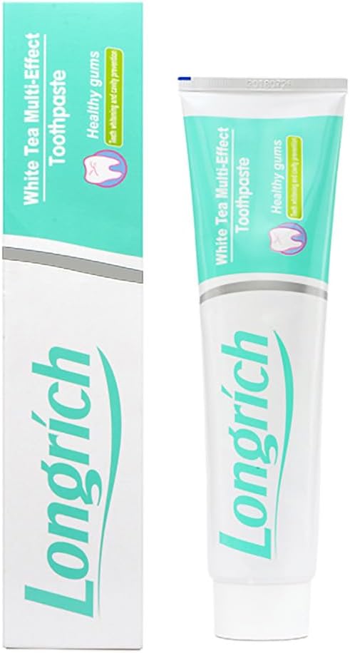 Longrich White Tea Toothpaste Multi-Effect, Fluoride Free