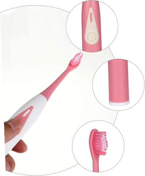 Portable Electric Toothbrush for Kids and Adults - Travel-Friendly