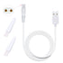 Women Shaver USB Charging Cable, Compatible with Finishing Touch Flawless Body Rechargeable Ladies Shaver (2pcs)