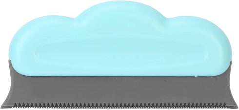 Silicone Cleaning Brush, Multifunctional Pet Hair Removal Brush for Clothes, Sheets, Carpets, Sofas (Blue)
