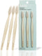 Davids Premium Bamboo Soft Bristle Toothbrush, 3 Pack | Eco-Friendly, Sustainable High Performance