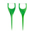 GUM Angled Floss Picks, Extra Strong Dental Flossers for Adults, Fresh Mint Flavor, 75ct