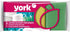 YORK 9.5X7X4.5 Cm-3 Non-Abrasive Cleaning Scouring Scrub Sponge for Kitchen Scratch Proof Kitchen Utensil Scrubber Pads