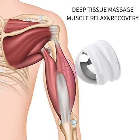 Cold Massage Roller Ball, Gifts for Him, Stays Cold for 6 Hours, Muscle Recovery Tools for Pain Relief