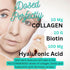 Liquid Collagen - Hyaluronic Acid, Biotin -Skin Hydration, Hair Growth, Nail Strength - Anti-Aging Beauty Serum Supplement - Drop form