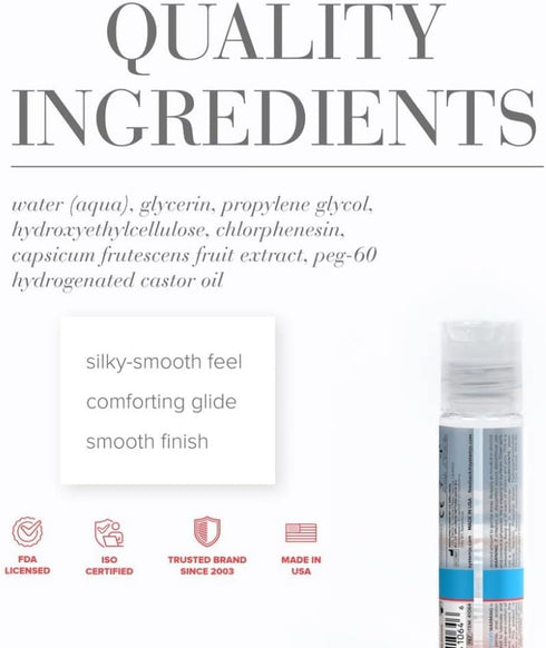H2O (1 oz) JO Lubricant - Warming