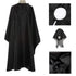 Nylon Waterproof Professional Haircut Cape with Snap Closure - Salon Cape, Barber Cape, Hair Cutting Cape, Hairdressing