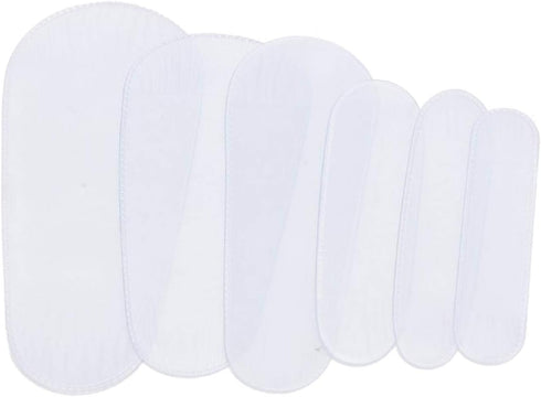 6Pcs Makeup Brush Guards, Dustproof Cosmetic Protectors Cover for Portable Makeup Brush Bristles