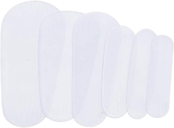 6Pcs Makeup Brush Guards, Dustproof Cosmetic Protectors Cover for Portable Makeup Brush Bristles