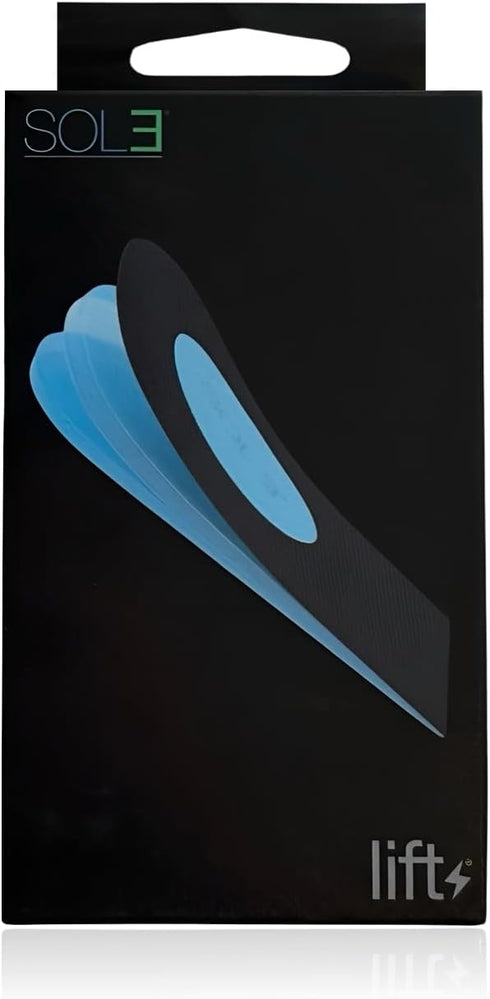 SOL3 Quick Lifts - Adjustable Orthopedic Heel Lift Insert for Leg Length Discrepancy, Foot Pain Relief & Achilles