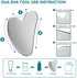 Livronic Gua sha Tool for Face | Stainless Steel Gua Sha | Facial Tools Metal Gua Sha | Tighten Skin Care Tools |
