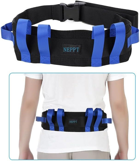 NEPPT Gait Belts Transfer Belts for Seniors, Safety Gait Belt for Lifting Elderly Fall Prevention
