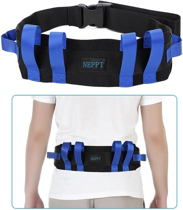 NEPPT Gait Belts Transfer Belts for Seniors, Safety Gait Belt for Lifting Elderly Fall Prevention