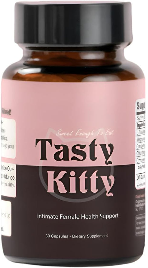 Organna Tasty Kitty | Vaginal Health Supplement to Aid Vaginal Taste, Vaginal pH,