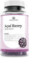 Nature Restore Organic Acai Berry Supplement - Freeze Dried, 90 Capsules, Non-GMO, Gluten Free, Vegan