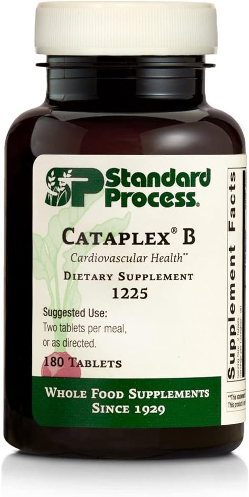 Standard Process Cataplex B - Whole Food Formula for Heart Health, 180 Tablets
