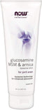 NOW Solutions Glucosamine, MSM and Arnica Liposome Lotion, 8-Ounce for Joint Areas, Enhanced Absorption Technology