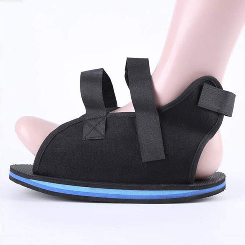 Open Toe Plaster Cast Boot for Foot Injuries, Cast Shoe Foot Fracture Support, Post Op Surgical Walking Boot