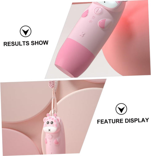 Set Set Beaupretty Boy Girl's Electric Toothbrush Colorful Intelligent Sonic Toothbrush for Boy Girl Ergonomic Design