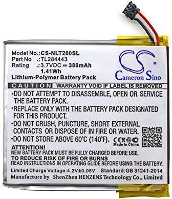 Cameron Sino Li-Polymer 3.70V 380mAh Battery, Compatible with Nest Thermostat