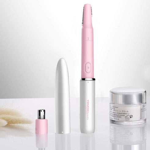 TOUCHBeauty Hair Trimmer for Face, Eyebrow, Nose, Ear, Body Hair Trimming, Battery Powered TB-1458