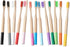 Healeved 4pcs Cleaning Toothbrushes for Adults, Bamboo Brush Teeth, Soft Manual Toothbrush White Travel Kit