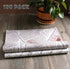 GETTING ON Wax Paper, 100 Sheets of Oilproof Food Picnic Paper, Waterproof Hamburger Lining