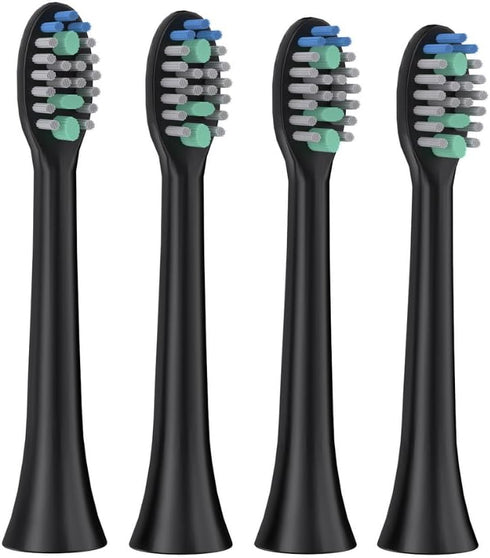 Lovely Land 4 Pack Electric Toothbrush Replacement Heads, Medium Soft Bristles for Superior Cleaning