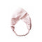 ZIMASILK 100% Mulberry Silk Twisted Headband, Elastic Hair Wrap Accessory for Women, Pink