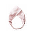 ZIMASILK 100% Mulberry Silk Twisted Headband, Elastic Hair Wrap Accessory for Women, Pink