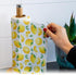 WashablePack 12 10"X12"with Reusable Paper Towels of Paperless Napkins Flannel Cotton Cloth Cardboard RollMade to Last