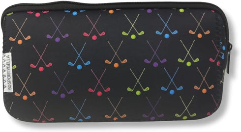 Sportybella Golf Gifts for Female Golfers, Makeup Bag, Waterproof Toiletry Bag Organizer, Golfing Accessories