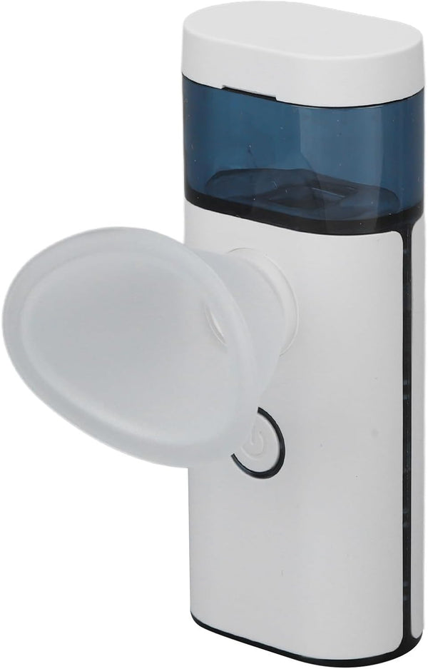 Portable Rechargeable Eye Moisturizing Atomization Sprayer for Dry Eyes & Fatigue, TPU Eye Cup for Adults & Kids, White
