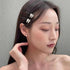 Tooth Shaped Hair Clips, Goth Gothic Halloween Hair Accessories for Women Girls, Y2K Snap Clips Barrettes