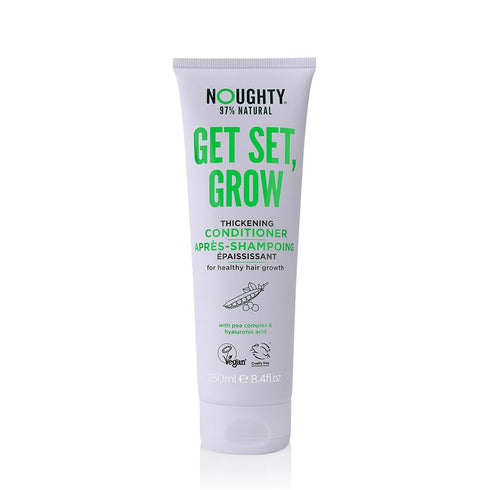 Noughty 97% Natural Get Set Grow Hair Thickening Conditioner, 250ml, Stimulate Roots and Promote Hair Growth
