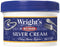 Wright's Silver Cleaner and Polish Cream, 8 Ounce, Ammonia Free, Gently Cleans Jewelry, Pewter, and Silver