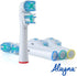 Replacement Brush Heads for OralB Braun - Best Double Clean, 20 Pack for Electric Toothbrushes, Adults & Kids