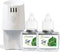 Scent Fill 100% Natural Eucalyptus Plug in Air Freshener - 2 Refills + Diffuser