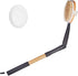 Long Handle Bath Body Brush & Lotion Applicator for Back Scrubber, Shower Brush with Soft Bristles for Wet or Dry