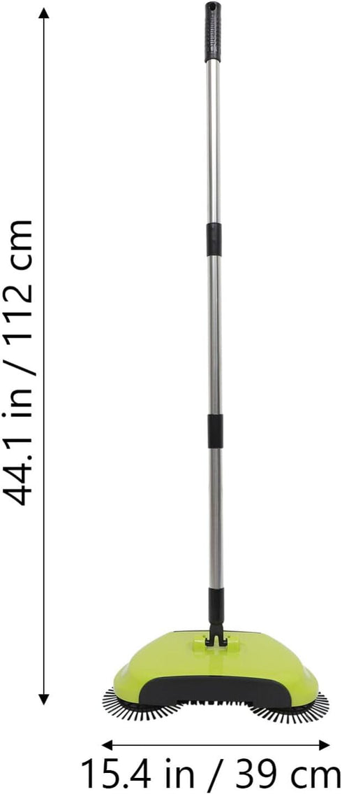 Veemoon Carpet Cleaner Machine, Push Broom Cleaning Mop, Manual Mop Cleaner, Floor Sweeper for Home Use