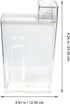 Ipetboom Refillable Laundry Dispenser, Transparent Liquid Container, 1 Pc
