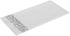 Foraineam 100-Pack Linen-Feel Disposable Hand Towels, Decorative Paper Guest Towels, Silver Floral Design