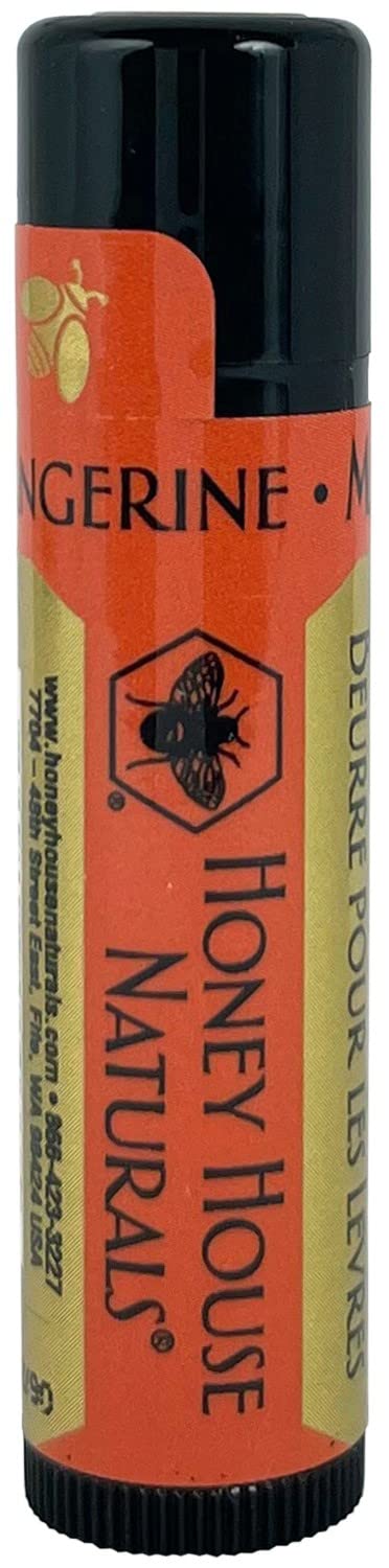 Honey House Naturals Lip Butter Gift Set – Rich Anti-Aging, All Natural Ultra Moisturizing - 5 Piece Set