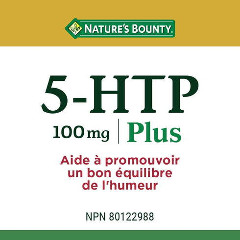 Nature's Bounty 5-HTP - 100mg, 120 Count